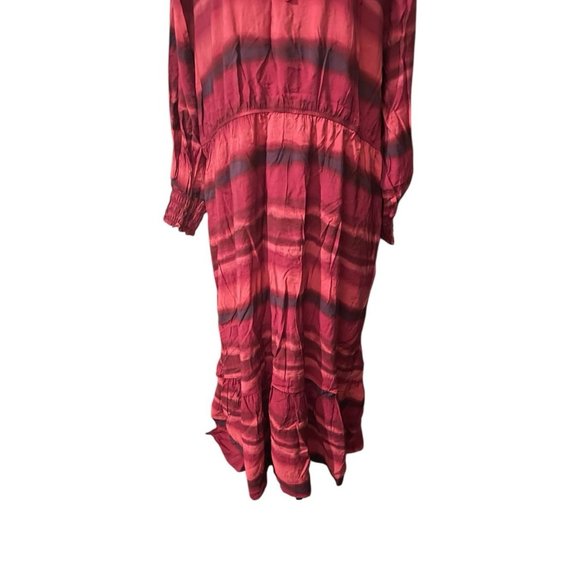 Terra & Sky Peasant Maxi Dress - Picture 2 of 8